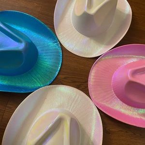 Party cowgirl/boy hats set of 4